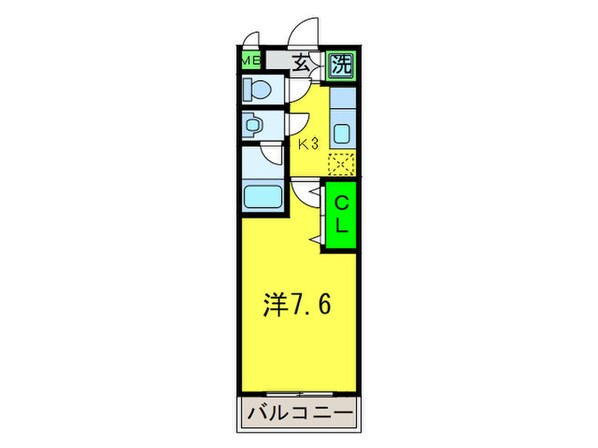 フジパレス楠町の物件間取画像